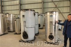 河北0.7噸液化氣熱水鍋爐