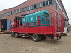 江西2100kw常壓熱水鍋爐